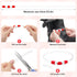BSEEN Light Up Dog Collar - Rechargeable LED Dog Collar, 360° Glow in The Dark Pet Collar for Night Walking (Red 70cm)