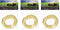 Tasman's Natural Pet All-Natural Buffalo (Bison) Collagen-Based Chews - 3 Medium Rings. Traditional Rawhide Alternative