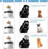 Tasunte Trimmer 5 Trimmer Silent Groom Pro, Nail with LED Light & Speeds, Nail Grinder for Dogs & Cats, Quiet Electric