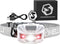 Foxelli Rechargeable LED Headlamp, Ultralight, Waterproof, USB Rechargeable with Red Light for Running, Camping, Hiking