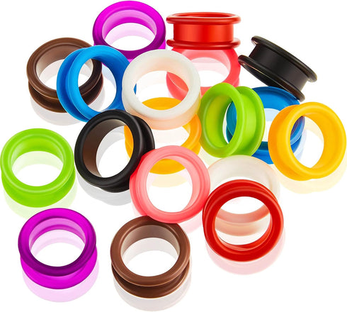 20 Pieces Scissors Finger Rings, Rubber Finger Rings for Pet Hair Shears and Grooming Scissors