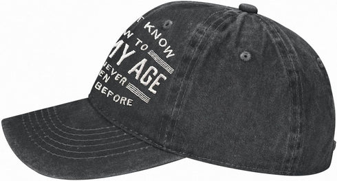 Funny Vintage Baseball Cap for Retirement Birthday Gifts for Men, Cotton Dad Hat