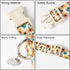 DOGWONG Female Cotton Dog Collar, Durable Soft Sunflower Design, Cute Summer Necklace for Small Medium Large Dogs