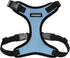 Voyager Step-in Lock Pet Harness by Best Pet Supplies - Adjustable All Weather Mesh for Cats and Dogs, Baby Blue/Black
