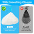 60 Count, 21.65"x11.8" Cat Litter Bags Drawstring Close Litter Box Liners for Automatic Litter Box,Thick Cat Poop
