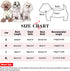Heart Print Shirt for Small Dogs & Cats, Stretchable Ruffle Long Sleeve Outfits for Chihuahua, Schnauzer, Shih Tzu,