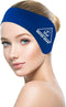 Water Gear Ear Wrap for Swimmers, Comfortable Fit, Prevents Ear Infections, Adult Blue