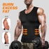 Men's Sauna Suit Shirt - Compression Vest for Gym & Exercise