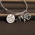 FOTAP Dog Groomer Gift - Pet Groomer Bracelet with Paw Print Charm, Bangle Gift for Pet Stylists