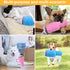 Mity Rain Funny Tumbler Handle Cup Dog Toys - Cute Squeaky Interactive Fluff and Tuff Toys for Small Medium Large Dogs
