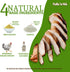 Fieldcrest Farms Nothin to Hide Flip Chips Dog Chews - All Natural Rawhide Alternative Treats, 3 Pack (Chicken)