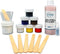 Gelcoat Repair Kit Marine Fiberglass Set with Hardener, Coloring Agents & Tools