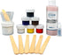 Gelcoat Repair Kit Marine Fiberglass Set with Hardener, Coloring Agents & Tools