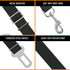 Active Pets Dog Car Seat Belt Harness, Safety Travel Restraint System for Small to Large Dogs, Black 1pk