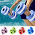 PERZOE Swimming Swimming pool Dumbbell, Mancuerna Non-Slip EVA Foam Dumbbells, Water Resistance & Fast Drying, Perfect