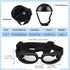 Small Dog Helmet Goggles, Motorcycle Helmet UV Protection Doggy Sunglasses with Adjustable Belt for Puppy Riding