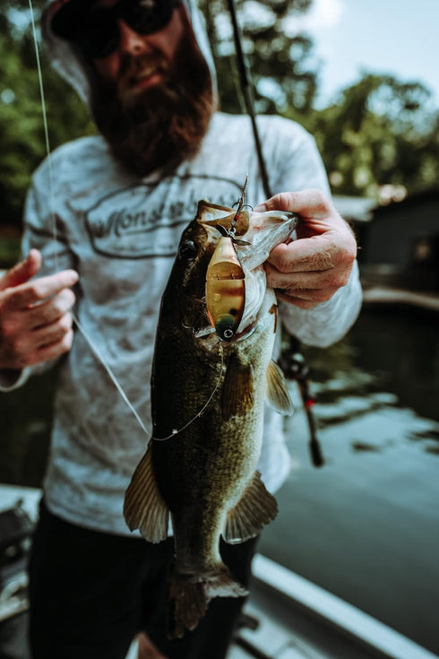 MONSTERBASS Platinum Series Bass Fishing Kit, Includes Best Smallmouth & Largemouth Baits