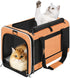 Large Cat Carry Bag, Soft Shell Pet Transport Crate for Shih-Tzu, 18x12x12 Top Opening Kennel for Small Animals