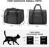 15lbs JUNGYOUN Premium Cat Carrier - Pet Carrier for Cat & Small Dogs up to - Airline Approved Travel Dog Carrier