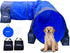 Dog Agility Training Equipment Tunnel:JOPAVO 10 Foot Agility Tunnel with 2 Pack