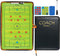 Soccer Coaching Tactical Board - Portable Magnetic Football Coach Blackboard with Player Markers, Pen, and Eraser