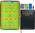 Soccer Coaching Tactical Board - Portable Magnetic Football Coach Blackboard with Player Markers, Pen, and Eraser