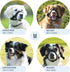 Gentle Muzzle Guard for Dogs - Soft Neoprene Padding, Secure Comfort Fit, Prevents Biting and Chewing (M, Grey)