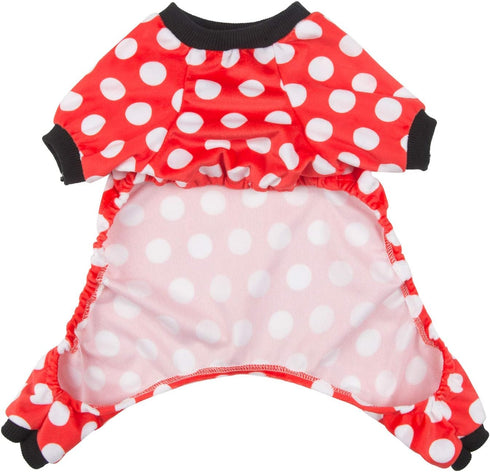 CuteBone Dog Christmas Pajamas, Small Dogs Soft Pjs Coat, Comfy Pet Clothes Outfit Doggie Bodysuit P65L