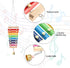 7 Packs Set, FANFX Chicken Toys Chicken Xylophone Toys for Hens, Chicken Bridge Swing Toys, Chicken Mirror Toys,Chicken