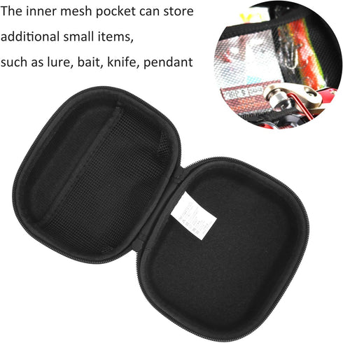 Vbestlife Fishing Reel Bag, Protective EVA Cover for Spinning Fishing Reel