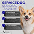 5 1 30 2024 Pack ActiveDogs Service Dog Travel Kit Standard - Service Dog Door Placards, Medical Alert Information Card