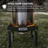 GasOne B-5200K Outdoor Cooker, High Pressure Propane Burner Camp Stove with Steel Braided Hose