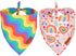 Rainbow Dog Bandanas - Reversible Triangle LGBT+ Bandanas for Medium and Large Dogs (Pride, Large)