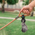 2 PuppyDoggy Dog Poop Bag Holder for Leash Waste Bag Carrier Dog Poop Bag Dispenser for Walking Running Bicycle