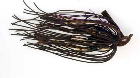 Generic Fishing Lure Rubber Mop Jig Mopj # 5/8oz Peanut Butter Jelly mopjpbj58
