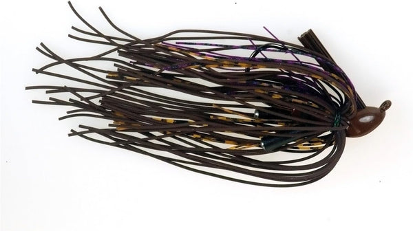 Generic Fishing Lure Rubber Mop Jig Mopj # 5/8oz Peanut Butter Jelly mopjpbj58