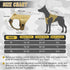 Tactical Dog Harness - No Pull Adjustable Easy to Control Pet Harness with Handle, Reflective Patch for Training, Heavy