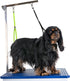 Pet Dog Grooming Loop, Nylon Restraint Noose Adjustable Fixed Safety Tether Straps for Grooming Table Bathtub (2 Pack)