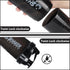 Protein Shaker Bottle - Leak Proof Sports Water Bottle for Protein Mixer, 16 oz Shake Cup with Storage (Black)