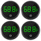 ACEIRMC 4pcs Fish Tank Digital Thermometer Accurate LED Display to 0.9F Tank