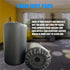 High Density Foam Roller, Replacement Foam Foot Pads for Home Gym Exercise Machines, Leather 7’’