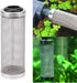 Aquarium Filter Cover, Stainless Steel Intake Strainer, Fish Shrimp Mesh Guard for 12mm Aquarium Intake Filter