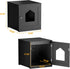 ZENY Hidden Cat Litter Box Furniture - Enclosed Cabinet With Vent Holes, Indoor Wooden Washroom, End Table, Nightstand