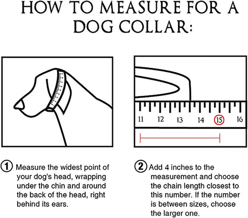 Dog Chain Collar Black Color High Polished Stainless Steel Cuban Link Heavy Duty Chew Proof Walking Chain Leash