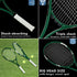 Tennis Rackets Set for 2 Players Recreational, Pre-Strung 27 Inch Light Adult Racquet Set with Tennis Balls
