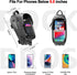 ROCKBROS Bike Bag Phone Mount, EVA Waterproof Bicycle Accessories Pouch for Phones Under 6.8”