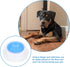LUOZZY Pet Cooler Bowl for Dogs, Kitten Bowl, Frosty Water Bowl for House Summer Drinking (Blue)