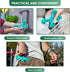 Dog Chew Toys for Aggressive Chewers, Indestructible Bones Toy, Durable Natural Rubber Cleaning Toothbrush Toys