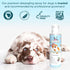 Professional Pet Grooming Spray for Dogs and Puppies, All-Natural Moisturizing Dog Detangler and Conditioner Coat Shine