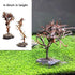 YZHZOM 2pcs Tree,4-6inch,Handmade Small Bonsai Aquarium Aquarium Bonsai Tree Aquarium Decor Tree